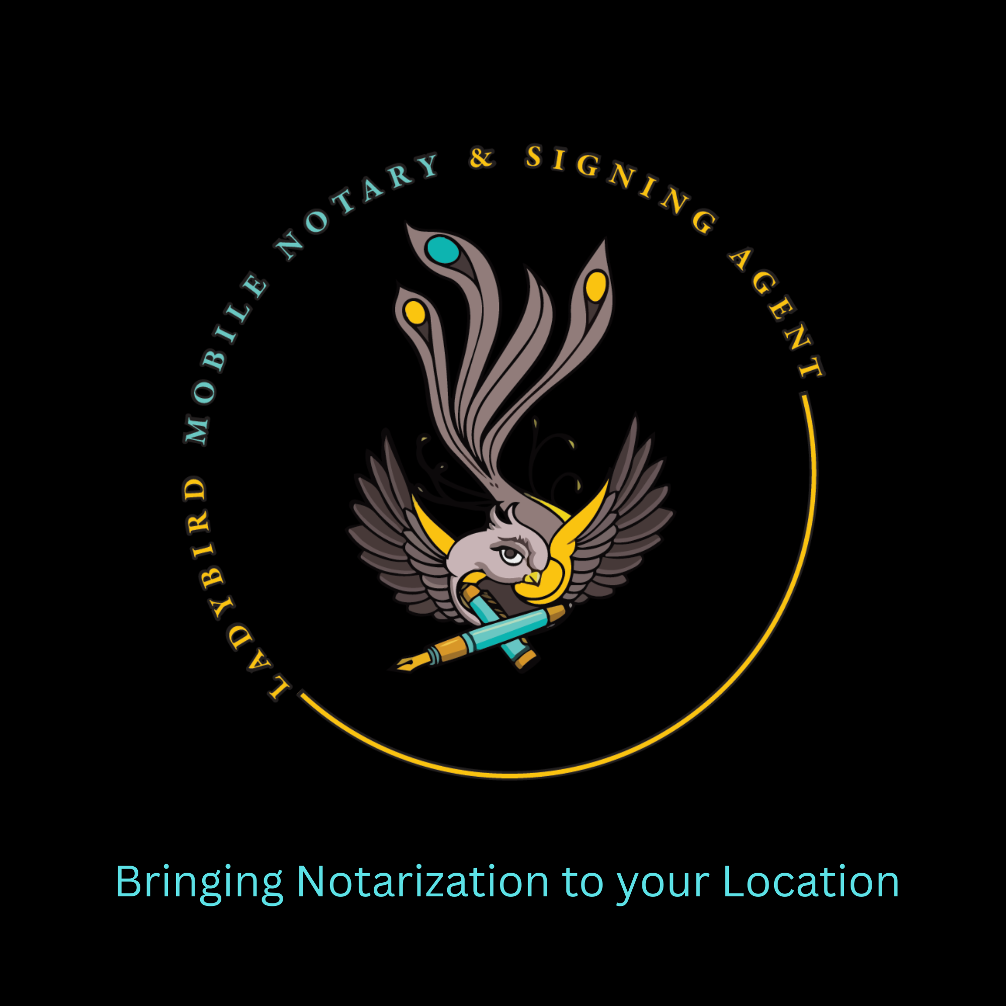 Ladybird Mobile Notary logo
